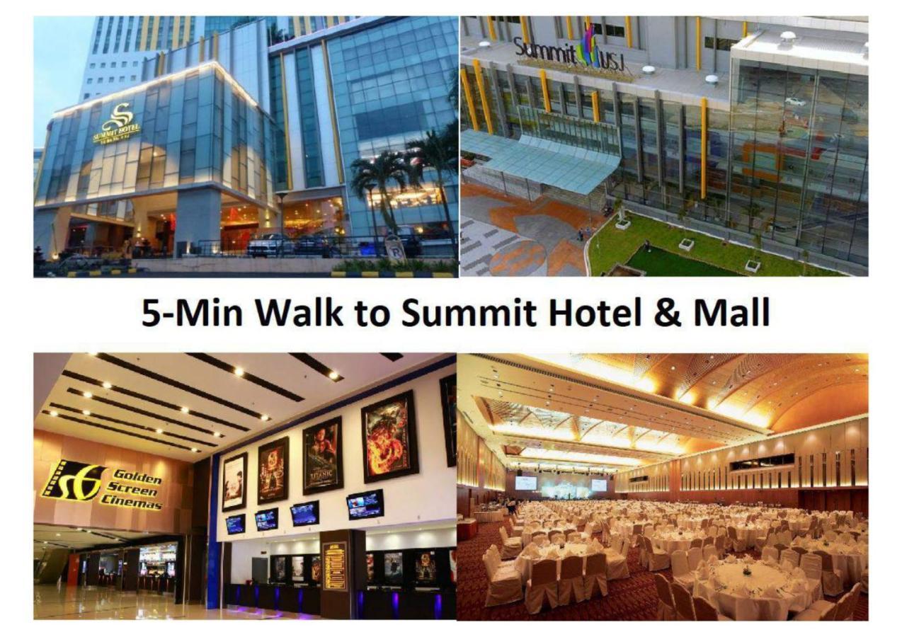 Subang City Residence, 8-9 Pax With Balcony, Walking Distance To Summit, 5Min To Sunway Subang Jaya Exterior photo